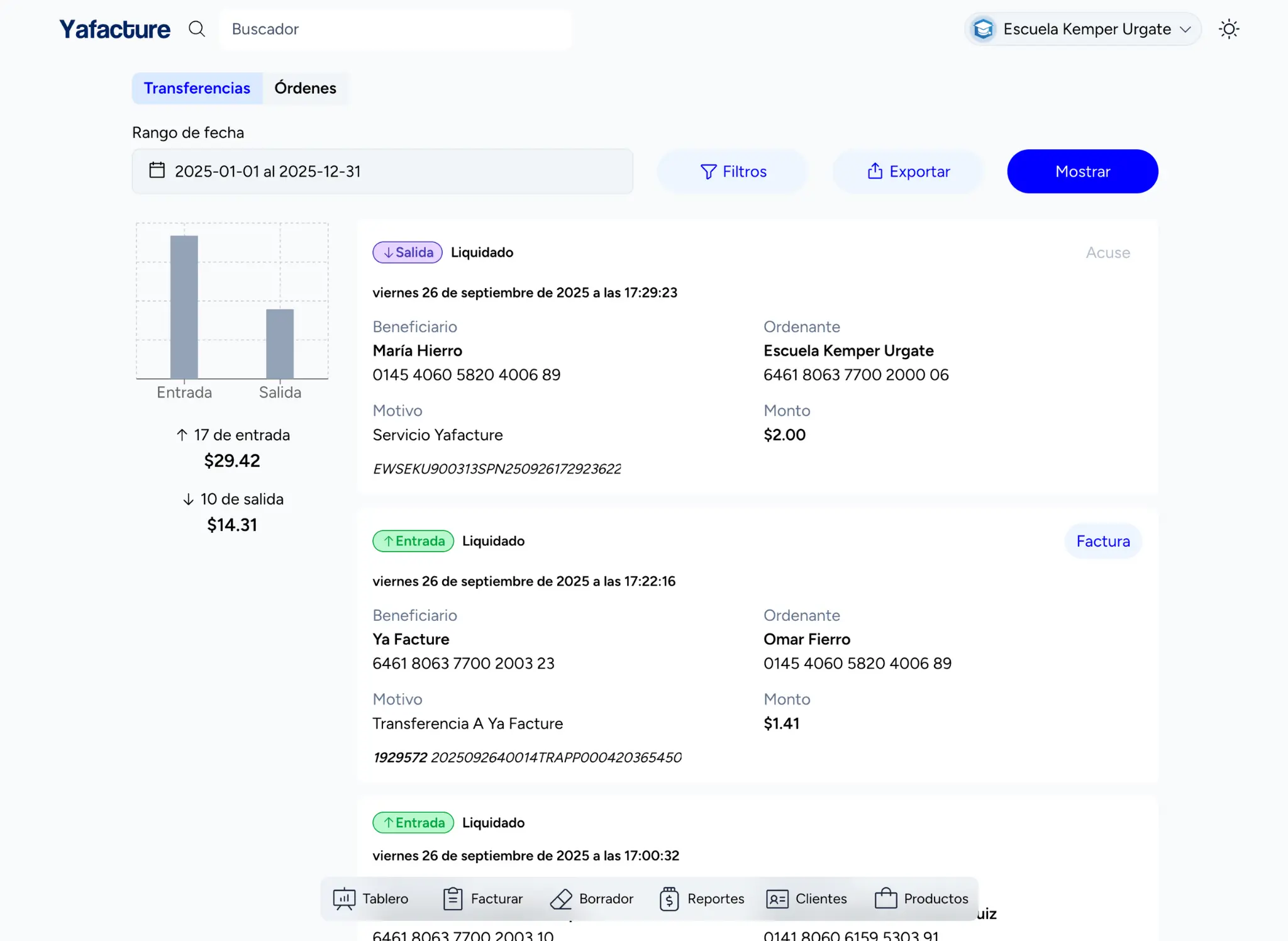 Configuration of how customers invoice their sales links