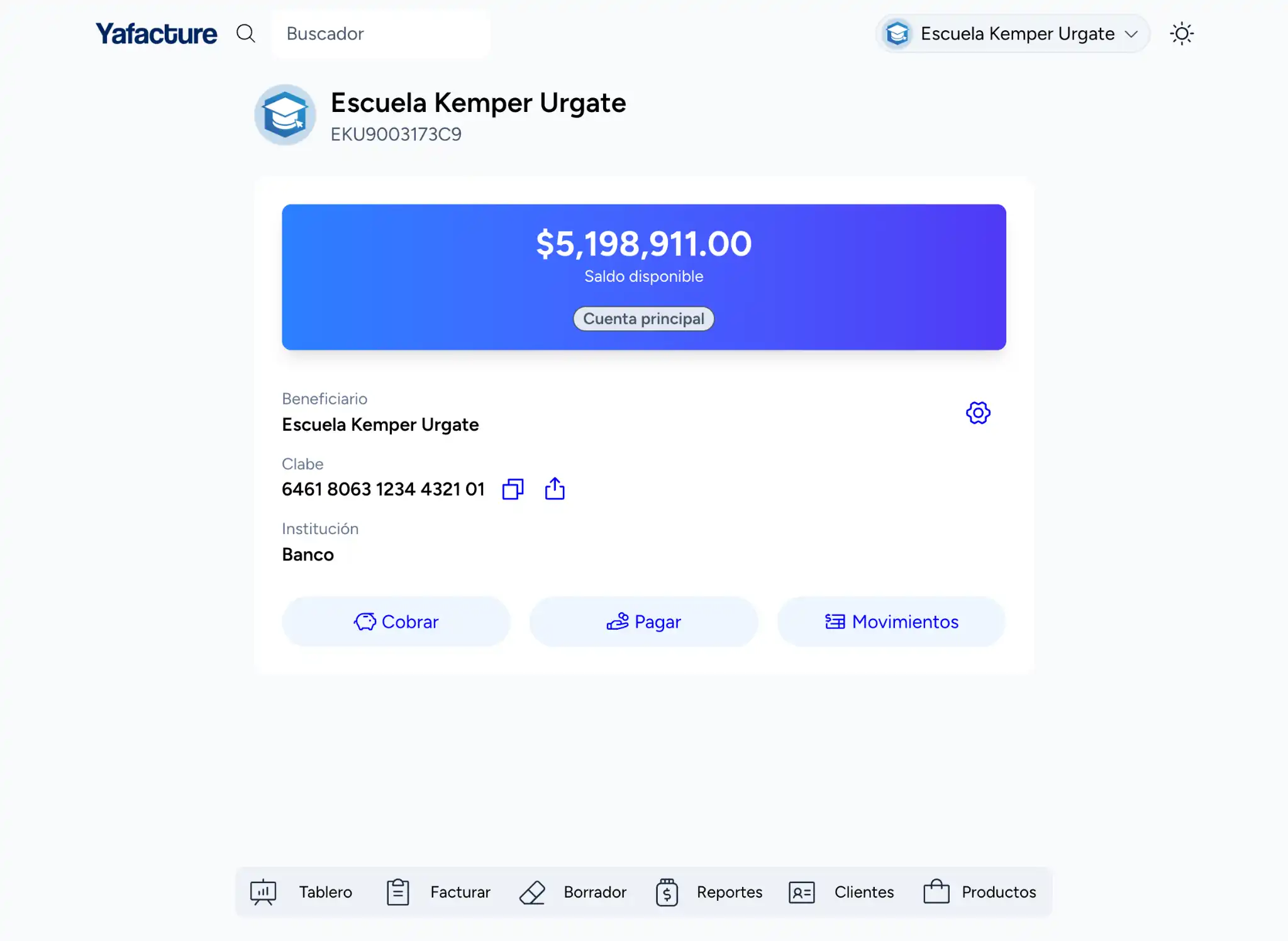 Sales dashboard on MercadoLibre and electronic invoicing in Yafacture
